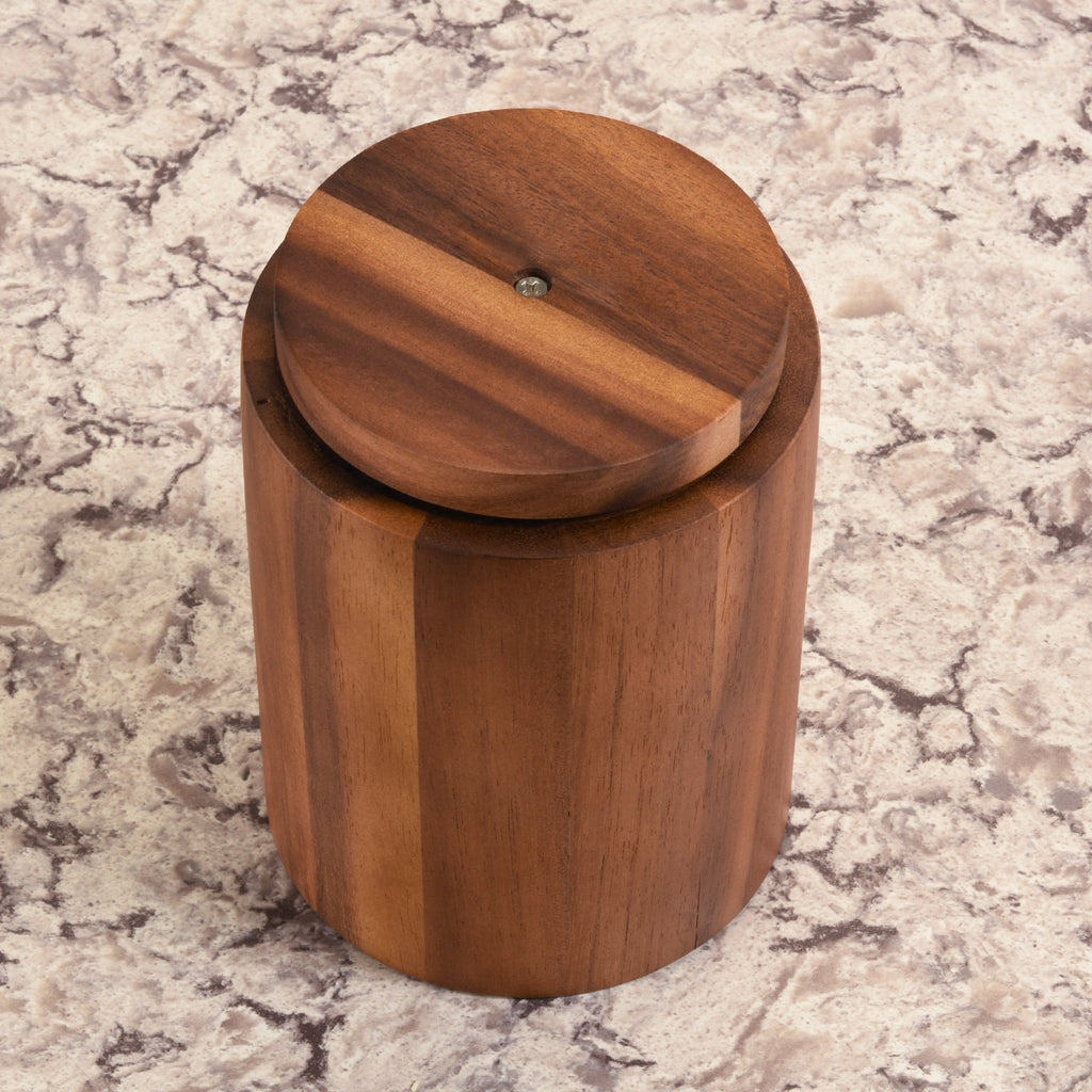 Acacia Wood Rotating Utensil Holder by Kalmar Home