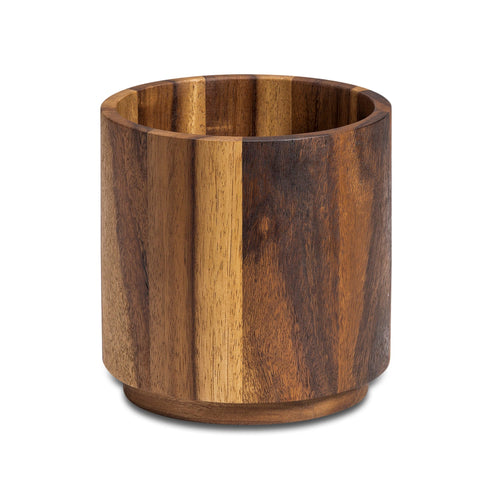 Acacia Wood Rotating Utensil Holder by Kalmar Home